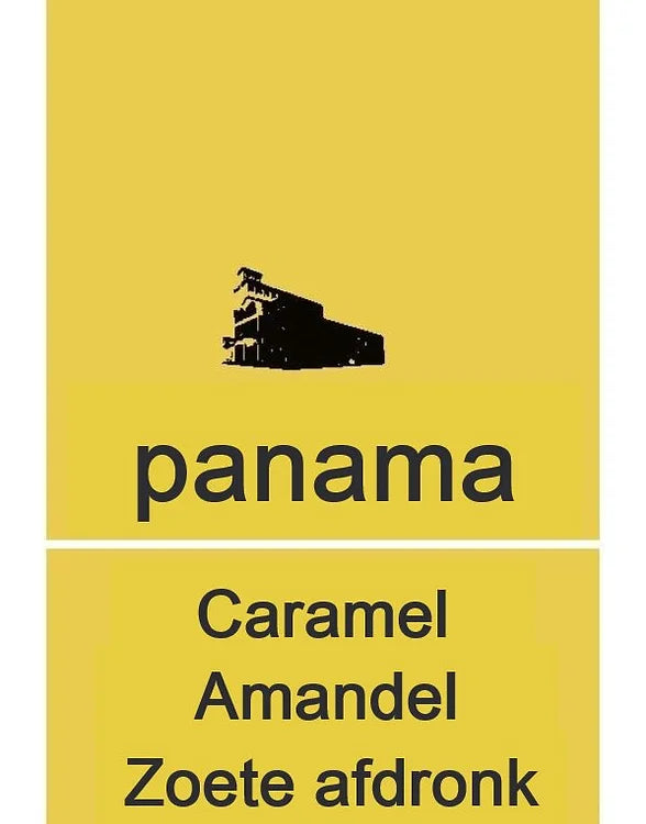 Panama specialty coffee met fruitige tonen van karamel en amandel. Aanbieding: 5+1 gratis, vers gebrand op de Noordkade in Veghel. 100% single origin Arabica bonen met milde smaak en lage zuurgraad.