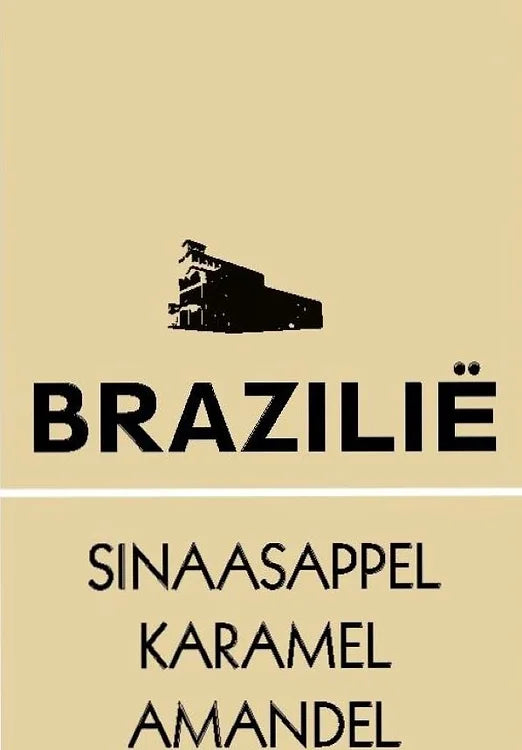 Krachtige Braziliaanse specialty coffee uit Cerrado met tonen van sinaasappel, karamel en amandel. Aanbieding 5+1 gratis. 100% single origin Arabica bonen, medium licht gebrand en vers gebrand op de Noordkade in Veghel.