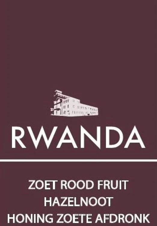 Specialty coffee Rwanda Rushashi Minazi Natural met zoete tonen van aardbeien, rode druiven, hazelnoot en honing. Koffie aanbieding: 5+1 kilo gratis. Ambachtelijk gebrande koffiebonen uit Veghel, perfect voor koffieliefhebbers.