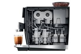 JURA GIGA 10 Diamond Silver - Beste volautomatische koffiemachine met 35 koffiespecialiteiten, Cold Extraction Process en keramische schijfmolens.