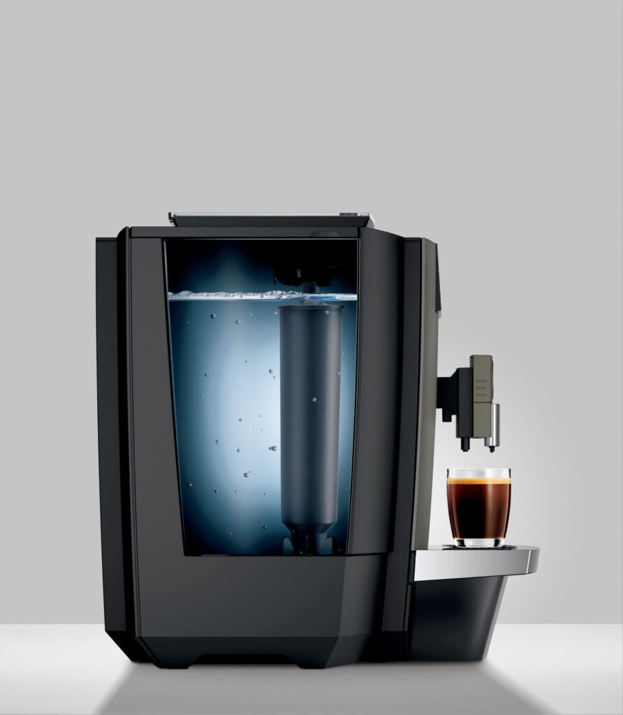 JURA X4 koffiemachine - Beste volautomatische koffiemachine met diverse koffiespecialiteiten, perfect voor professioneel gebruik in kantoren en zelfbedieningsomgevingen.